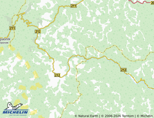 Carte MICHELIN Sudimlja - ViaMichelin