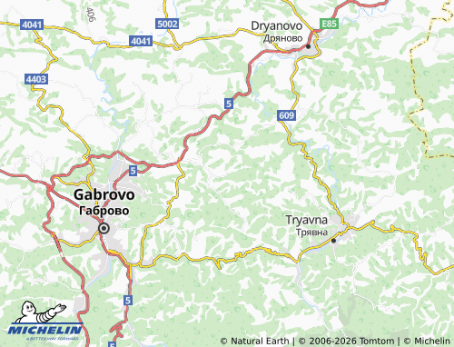 MICHELIN Sabotkovtsi map - ViaMichelin