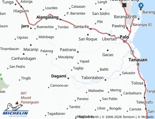 MICHELIN Sapsap map - ViaMichelin