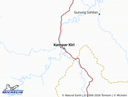 Mapa MICHELIN Kampar Kiri - ViaMichelin
