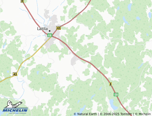 MICHELIN Kovero map - ViaMichelin