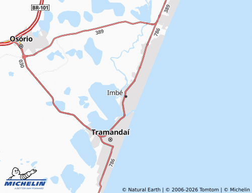 Mappa MICHELIN Imbé - ViaMichelin