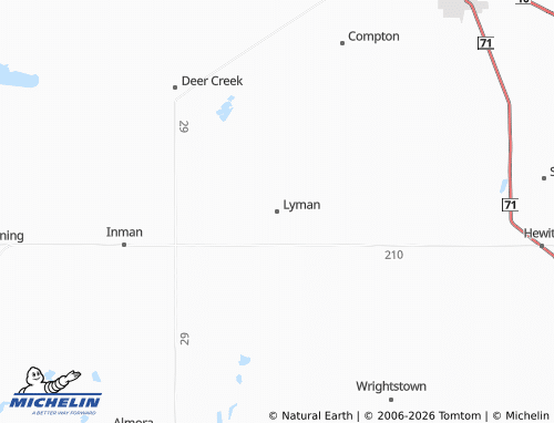 Mappa MICHELIN Lyman - ViaMichelin