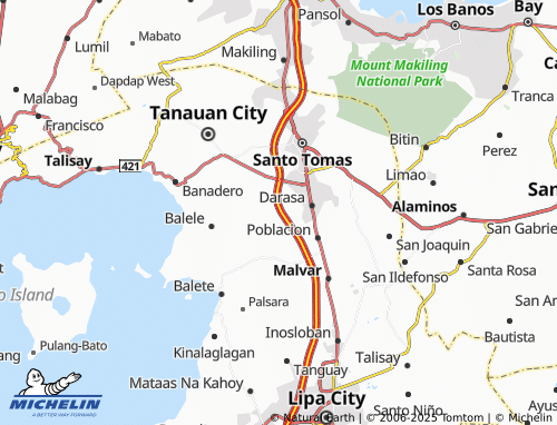 MICHELIN Hidalgo map - ViaMichelin