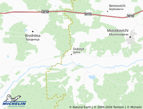 Carte MICHELIN Duboye - ViaMichelin