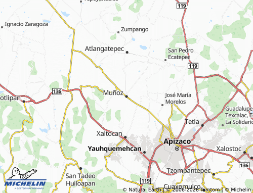 Mapa MICHELIN Muñoz - ViaMichelin