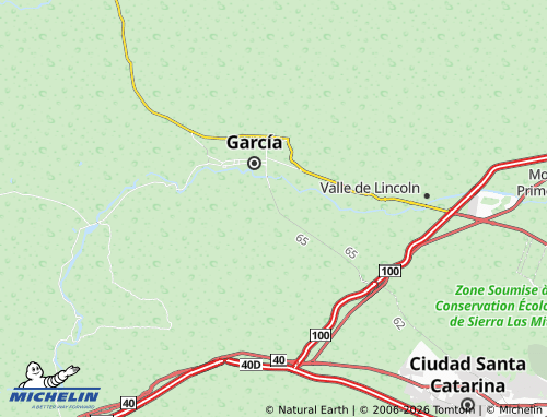 Mappa MICHELIN Sierra Real Primer Sector - ViaMichelin