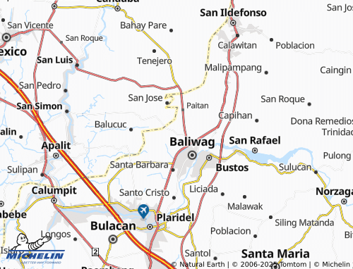 MICHELIN Sulivan map - ViaMichelin
