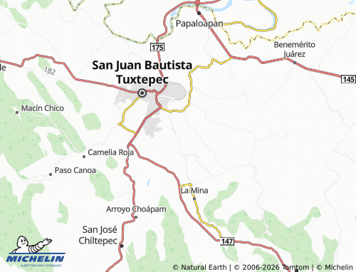 Mapa MICHELIN San Francisco Las Limas - ViaMichelin
