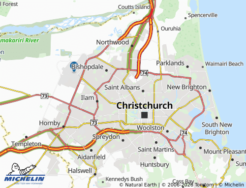 Mapa MICHELIN Strowan - ViaMichelin