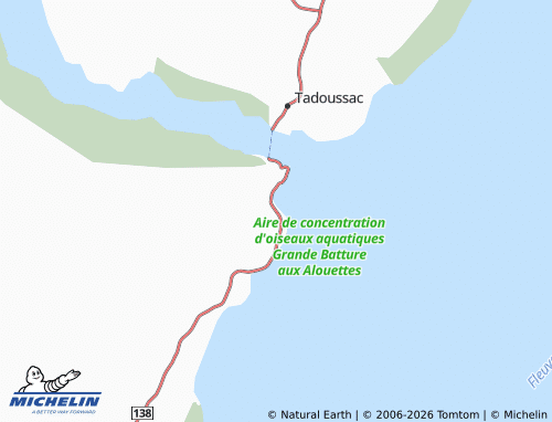 MICHELIN Baie-Sainte-Catherine map - ViaMichelin