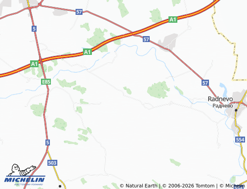 MICHELIN Zemlen map - ViaMichelin