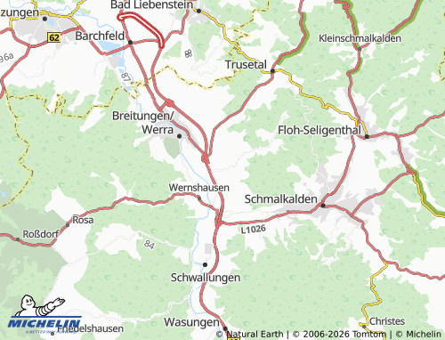 Mapa MICHELIN Fambach - ViaMichelin
