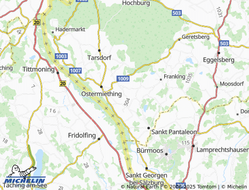 MICHELIN Diepoltsdorf map - ViaMichelin