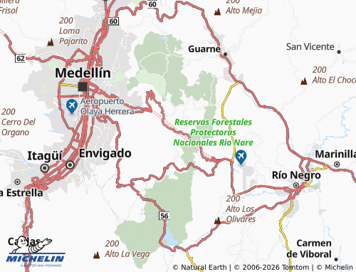 Carte MICHELIN El Cerro - ViaMichelin