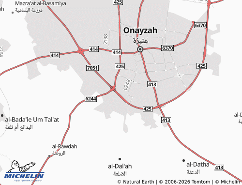 Mapa MICHELIN Al Hajeb - ViaMichelin