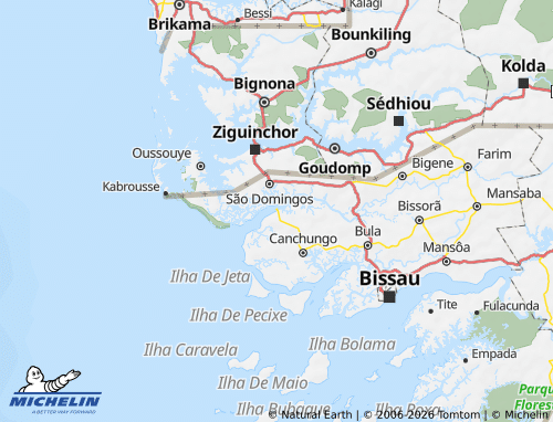 MICHELIN-Landkarte Norte - ViaMichelin