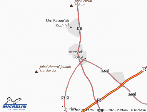 MICHELIN Matali map - ViaMichelin