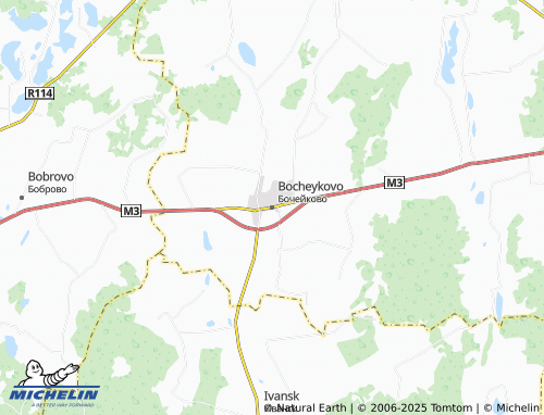 MICHELIN Bocheykovo map - ViaMichelin