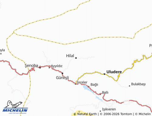 MICHELIN Hilal map - ViaMichelin