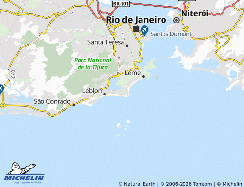 Mappa MICHELIN Ipanema - ViaMichelin