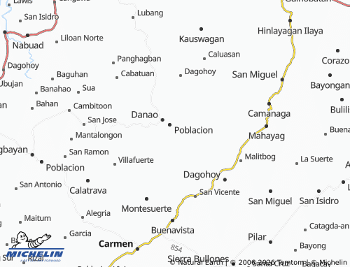 MICHELIN Concepcion map - ViaMichelin
