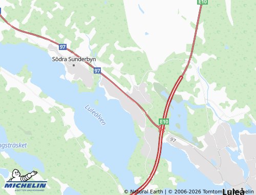 Carte MICHELIN Gammelstaden - ViaMichelin