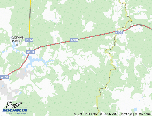 Carte MICHELIN Pletenevo - ViaMichelin