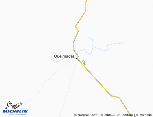 Carte MICHELIN Queimadas - ViaMichelin