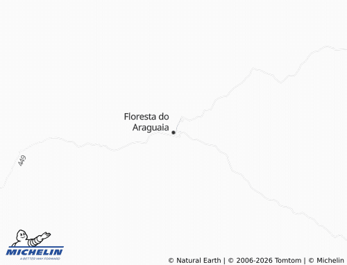 Mappa MICHELIN Floresta do Araguaia - ViaMichelin