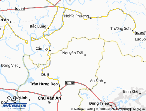 Mapa MICHELIN Bắc An - ViaMichelin