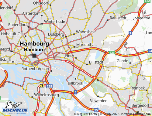 Mapa MICHELIN Horn - ViaMichelin