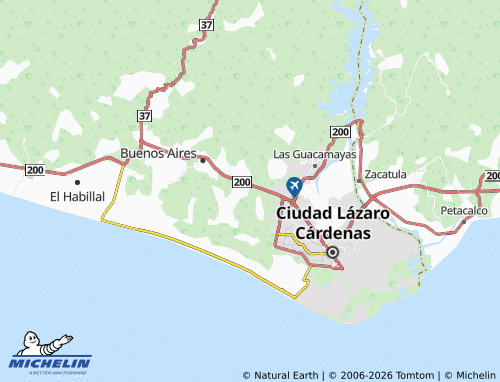 Mapa MICHELIN Arcoiris - ViaMichelin