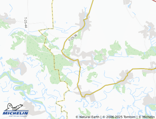 MICHELIN Semenivka map - ViaMichelin