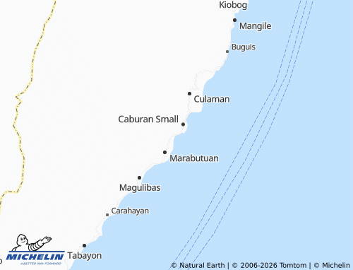 MICHELIN Caburan Big map - ViaMichelin