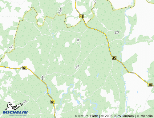 MICHELIN Mustakurmu map - ViaMichelin