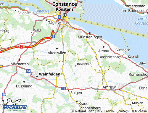 MICHELIN-Landkarte Ast - ViaMichelin