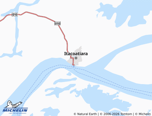 Carte MICHELIN Itacoatiara - ViaMichelin
