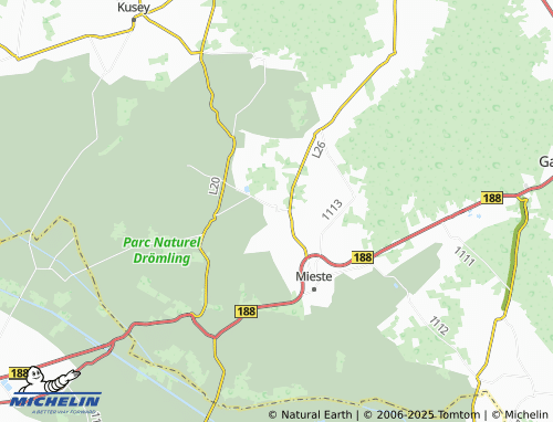 MICHELIN Peckfitz map - ViaMichelin