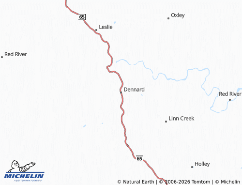 Carte MICHELIN Dennard - ViaMichelin