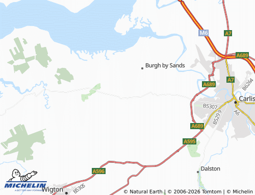 MICHELIN Kirkbampton map - ViaMichelin