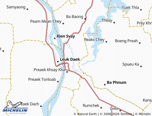 Mapa MICHELIN Banlich Prasat - ViaMichelin