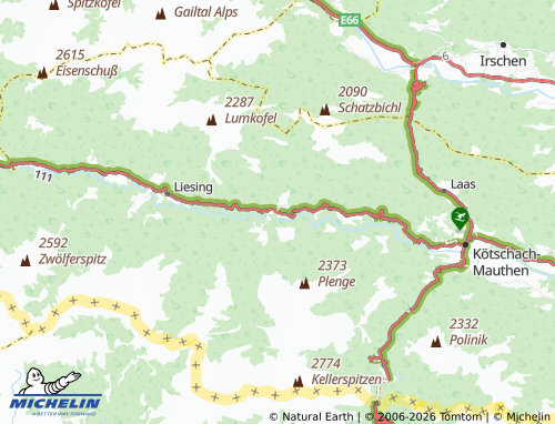 Mapa MICHELIN Birnbaum - ViaMichelin