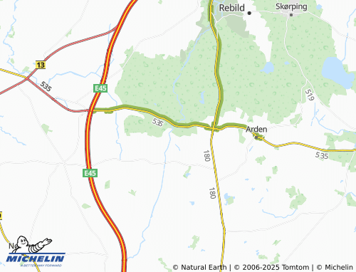 Carte MICHELIN Fruelund - ViaMichelin