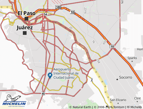 MICHELIN Fresnos map - ViaMichelin