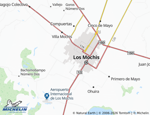 MICHELIN-Landkarte Real Alameda - ViaMichelin