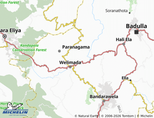 Mappa MICHELIN Kotawera Udagama - ViaMichelin