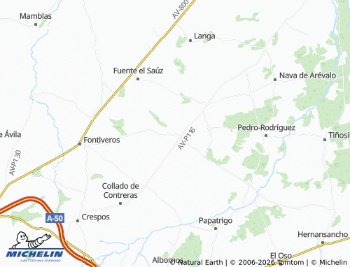 Mappa MICHELIN Constanzana - ViaMichelin