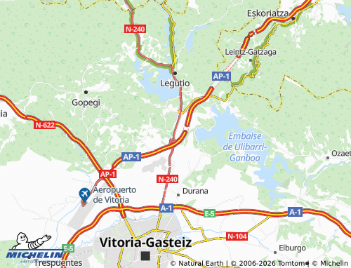 Mapa MICHELIN Luko - ViaMichelin