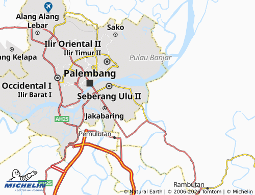 MICHELIN-Landkarte Talang Bubuk - ViaMichelin